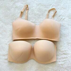 Bundle of two women bras size 34C